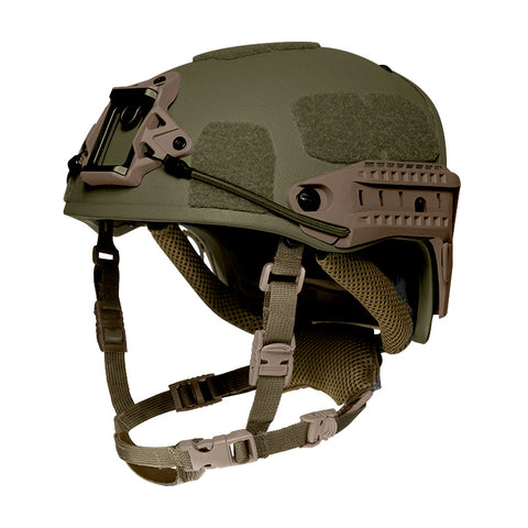 Aramid AirFrame Modular Tactical Helmet with Wendy-style Liner – Kevlar Ballistic & Impact-Resistant