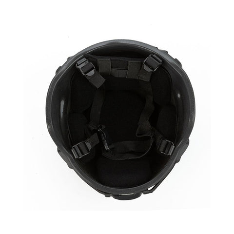 MICH BALLISTIC® NIJ Level IIIA Full Cut Aramid Fiber Tactical Ballistic Helmet - Black - MICH2000 - HelmetCamp.com