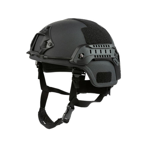 MICH BALLISTIC® NIJ Level IIIA Full Cut Aramid Fiber Tactical Ballistic Helmet - Black - MICH2000 - HelmetCamp.com