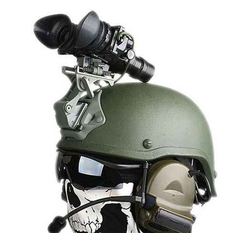High Quality Aluminum Alloy NVG PVS-7/PVS-14/PVS-15/PVS-18 Rhino Mounts Emerson Night Vision Goggle Helmet Arm Mount Helmets Accessories Helmets Mounting Bracket